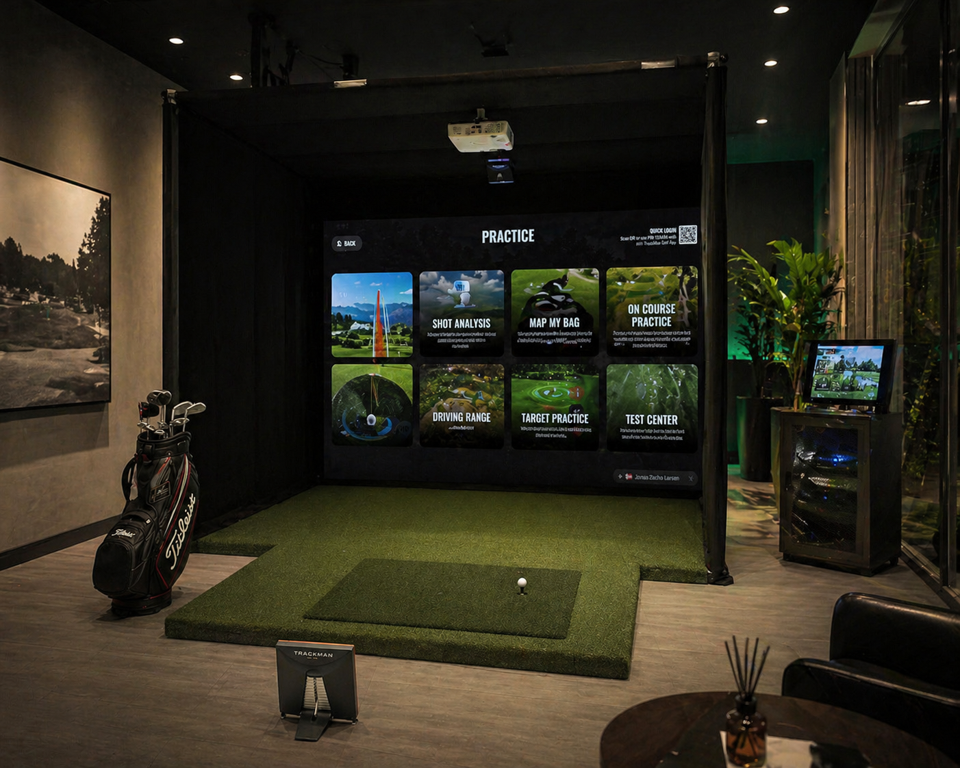 Indoor Golf Setup Package