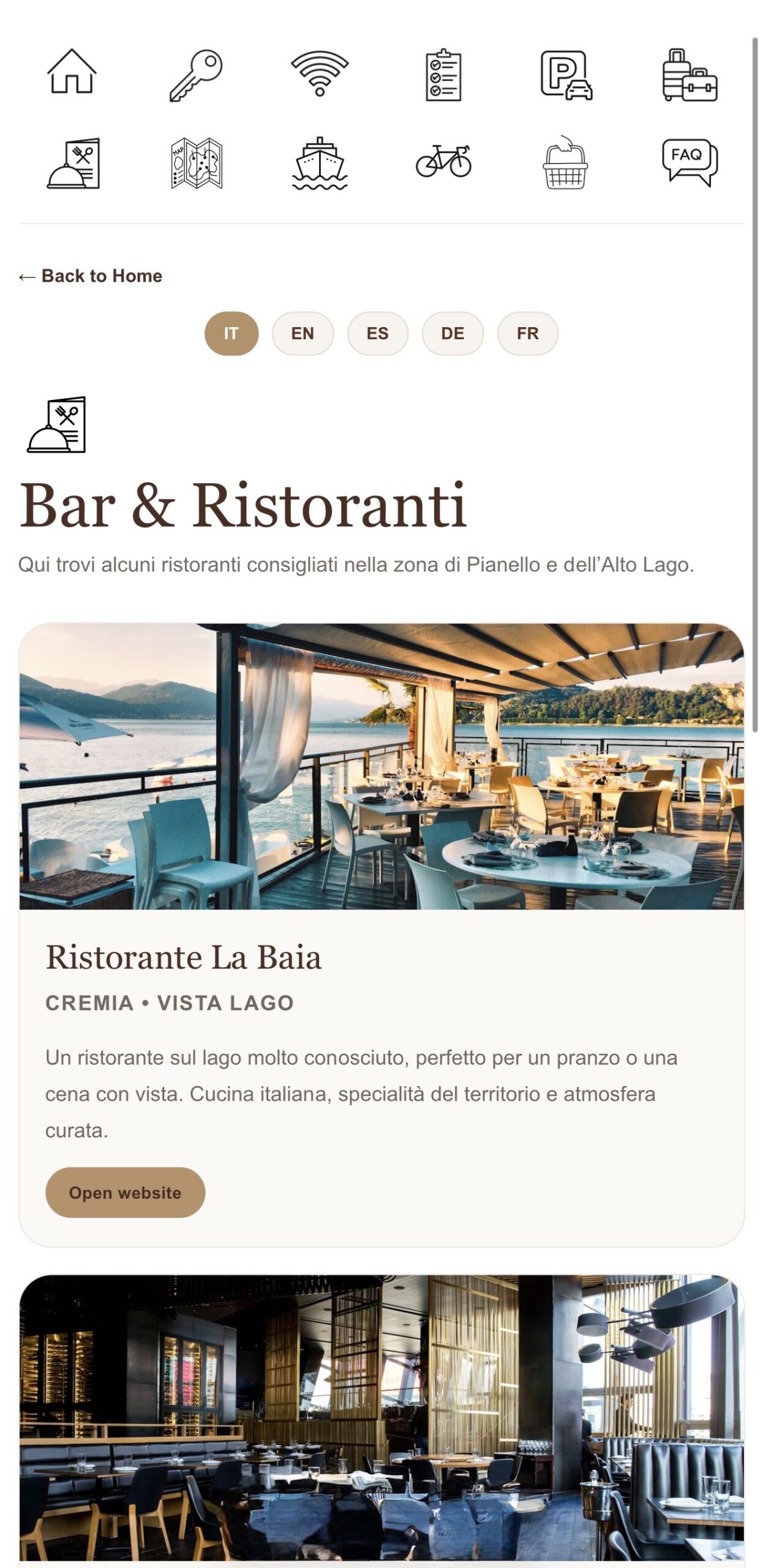 Bar e ristoranti